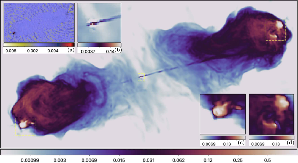 R3D3 reconstruction of Cygnus A